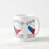PRAGUEマグカップ – 選択スタイル&カラー コーヒーマグカップ (正面右)