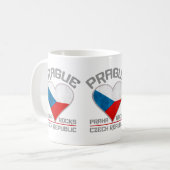 PRAGUEマグカップ – 選択スタイル&カラー コーヒーマグカップ (正面左)