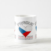 PRAGUEマグカップ – 選択スタイル&カラー コーヒーマグカップ (中央)