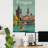 Prague ポスター (ホームオフィス)