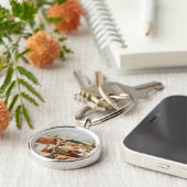 Prague Cityscape Souvenir キーホルダー (側面)