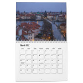 Prague-Czech Republic Calendar カレンダー (3月 2027)