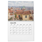 Prague-Czech Republic Calendar カレンダー (2月 2026)