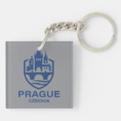 Prague Czechia Europe キーホルダー (裏面)