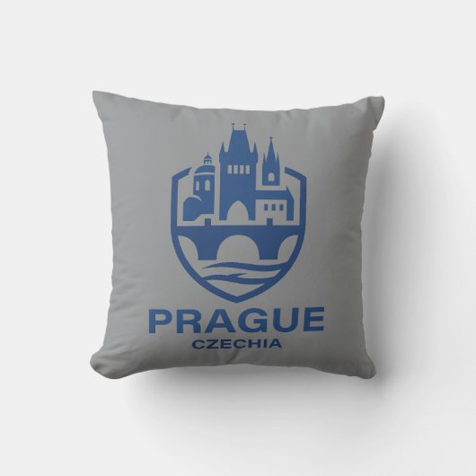 Prague Czechia Europe クッション (正面)