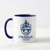 Prague Czechia Europe マグカップ (左)
