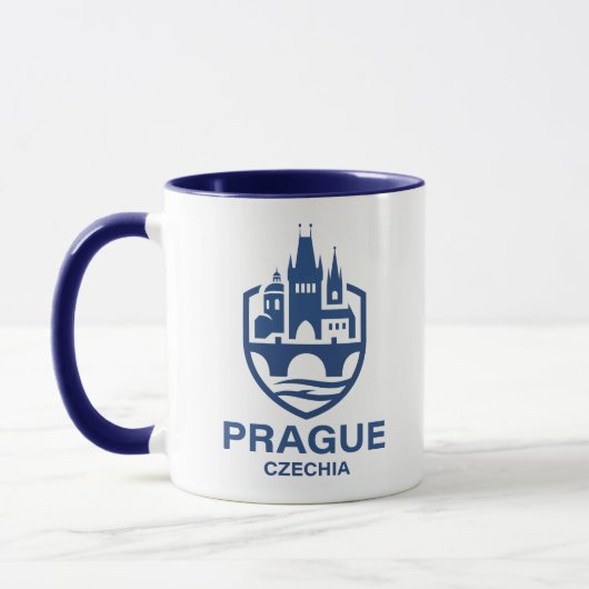 Prague Czechia Europe マグカップ (左)