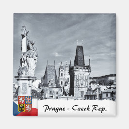 Prague Magnet, Charles Bridge, Towers マグネット