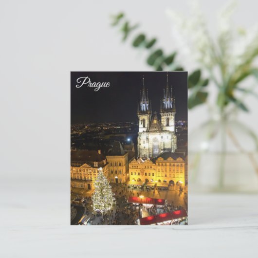 Prague old town square ポストカード (スタンド正面)