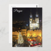 Prague old town square ポストカード (正面/裏面)
