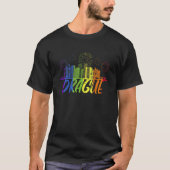 Prague Pride Skyline  Pride Parade Prague Tシャツ (正面)