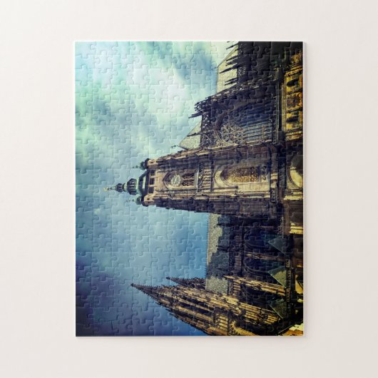 Prague themed puzzle ジグソーパズル (縦)