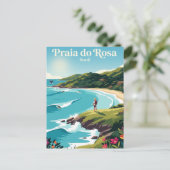 Praia do Rosa Brazil ポストカード (スタンド正面)