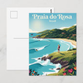 Praia do Rosa Brazil ポストカード (正面/裏面)