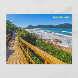 Praia dos Açores, Florianópolis, Brasil ポストカード