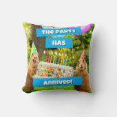 Prairie Dog Birthday Party クッション (正面)