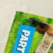Prairie Dog Birthday Party ビーチタオル (インサイチュ)