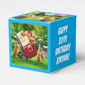 Prairie Dog Birthday Party フェイバーボックス (正面サイド)
