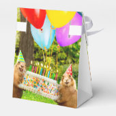 Prairie Dog Birthday Party フェイバーボックス (裏面サイド)