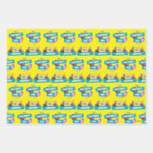 Prairie Dog Birthday Party ラッピングペーパーシート (正面3)