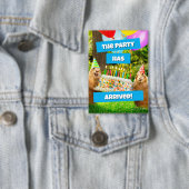 Prairie Dog Birthday Party 缶バッジ (インサイチュ)