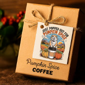 Prairie Dog Fall Pumpkin Spice Party Custom フェイバータグ