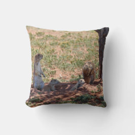 Prairie Dog Family クッション
