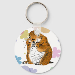 prairie dog which stands キーホルダー