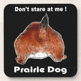 Prairiedogsのプレーリードッグ、コルクのコースター コースター