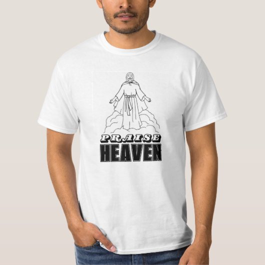 PRAISE HEAVEN Tシャツ (正面)