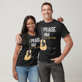 Praise Him Guitar Psalm 150:4 Worship Tee Tシャツ (ユニセックス)