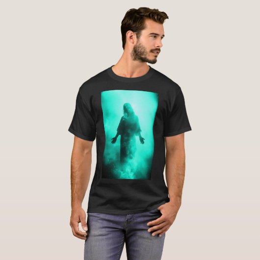 Praise Jesus Our Lord and Savior Glowinthedark 01 Tシャツ (正面フル)