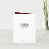 PRAISE TEAM THANK YOU – 音楽ブック、楽譜 サンキューカード (裏面)