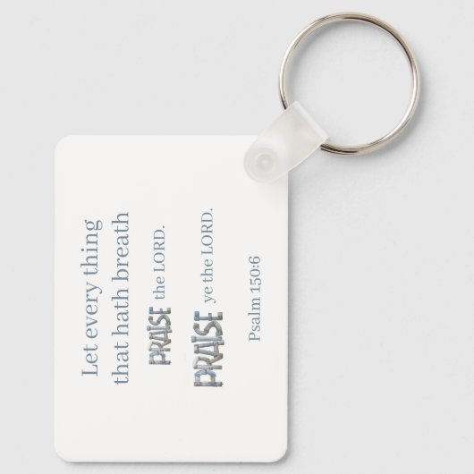 Praise the LORD キーホルダー (裏面)