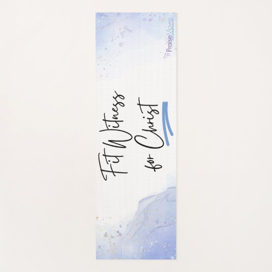 PraiseMovesエクササイズマット – ライトマット ヨガマット (正面)