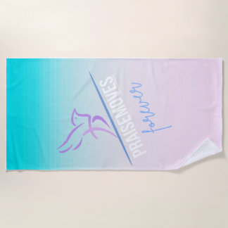 PraiseMoves Foreverビーチタオル ビーチタオル