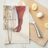 Pramのビクトリアンヴィンテージ、子供、ベビー キッチンタオル (四つ折り)