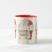 Pramのビクトリアンヴィンテージ、子供、ベビー マグカップ (中央)