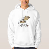 PrancerのトナカイのTシャツおよびギフト パーカ (正面)