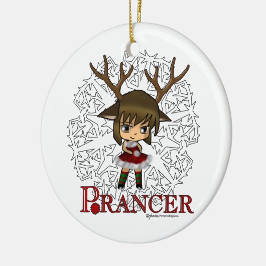 Prancer セラミックオーナメント (左)