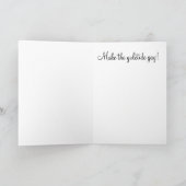 Prancer Christmas Card シーズンカード (内部)