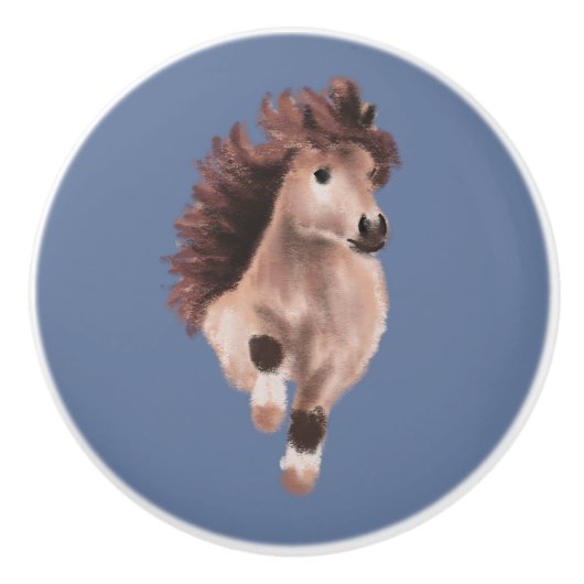 Prancing Pony  セラミックノブ (正面)