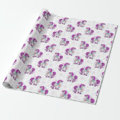 Prancing Unicorns  Wrapping Paper ラッピングペーパー (アンロールド)