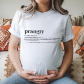 Prangry妊娠ティー赤ちゃんシャワーギフト Tシャツ