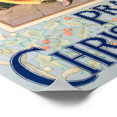 Prang's Christmas Card (ca. 1886) Prints Poster ポスター (角)