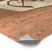 Prang's Valentine Cards AD, Woman & Cherubs ポスター (角)