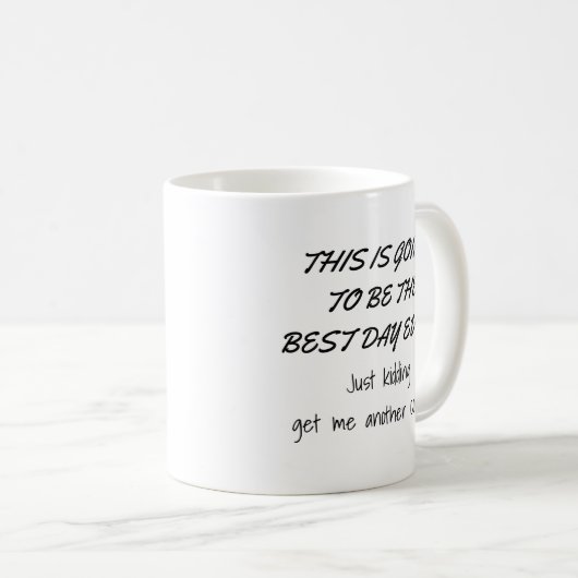 Prankおもしろいで最も最高のな日の平均のボスの秘書 コーヒーマグカップ (正面右)