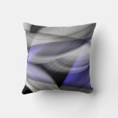 PRANKERピロー抽象芸術ホームトレンドラベンダーバイオレット クッション (裏面)