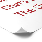 Pranna Happy Hourポスターライトレッド ポスター (角)