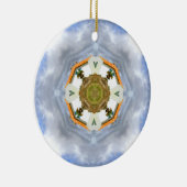 Prarieの曼荼羅の少し家 セラミックオーナメント (右)